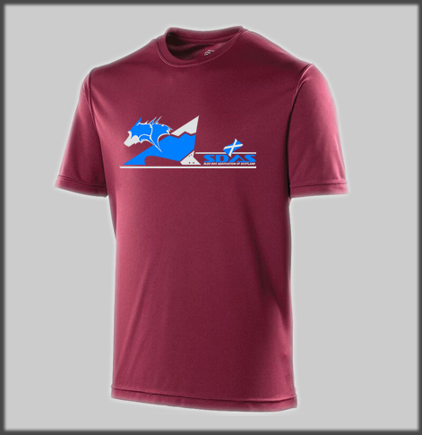 SDAS Male Tech T Large Logo